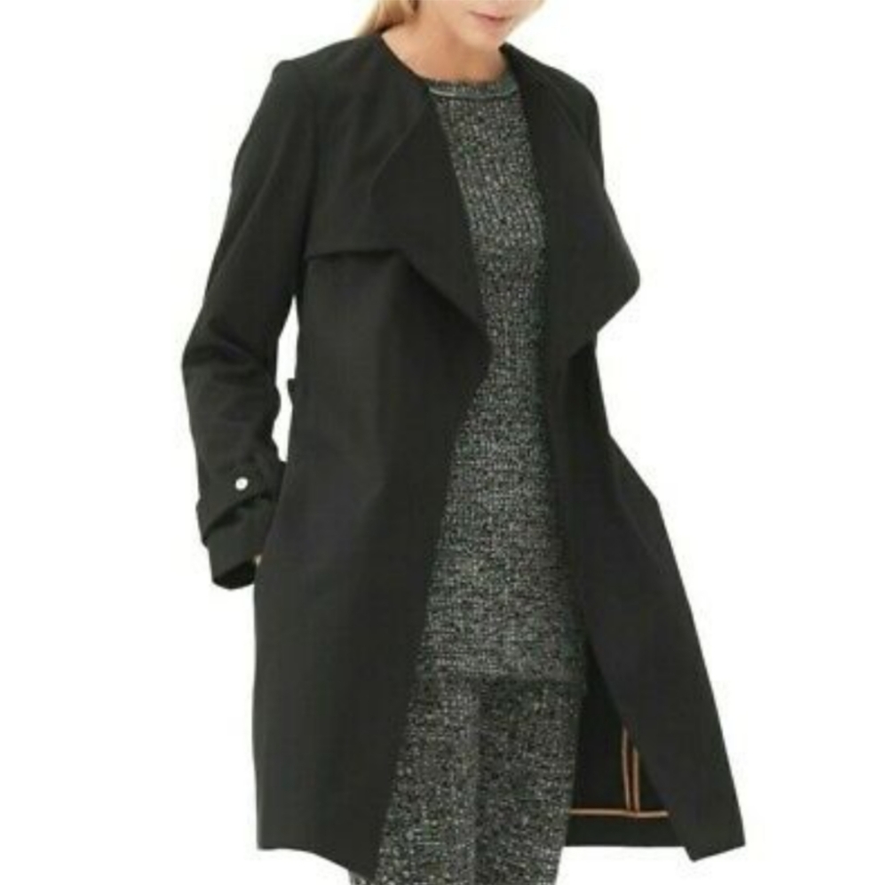 Elegant Black Women's Coat